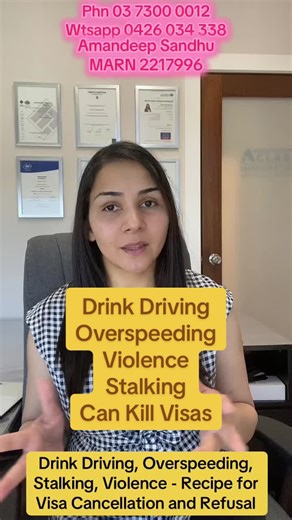 Impact of Traffic Offences on Australian Visa Status