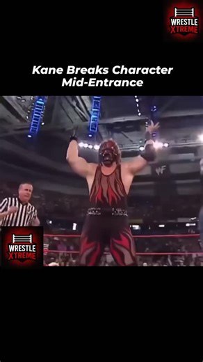 Wrestle Xtream on Instagram: "This WWE clip from Raw on 28 November 2005 captures a rare pyro malfunction during Kane's entrance, where delayed explosions force the masked monster to pause awkwardly in the ring before breaking character with a visibly frustrated fist pump. Despite the mishap, Kane swiftly recovers by striking his signature pose, demonstrating the performer's commitment to the storyline amid Big Show's visible struggle to suppress laughter in the background. The post's emotional 