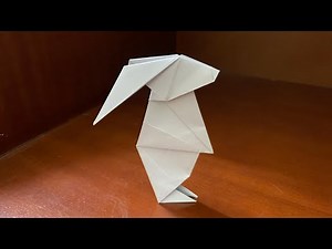 Learn how to fold an origami rabbit easy step by step