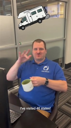 The Sign-Speak family is growing! 🎉 We are super excited to introduce Jeff Shaul, our new Backend Engineer. While our front-end makes the magic visible, the backend makes the magic possible! Please join us in giving Jeff a warm welcome. And let us know in the comments which 4 states do you think he has left to visit? 🤔 #deaf #deafcommunity #accessibility #innovation #TechForGood #startup #engineering | Sign-Speak