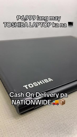 TOSHIBA Laptop for ₱6,999: Perfect for Students!