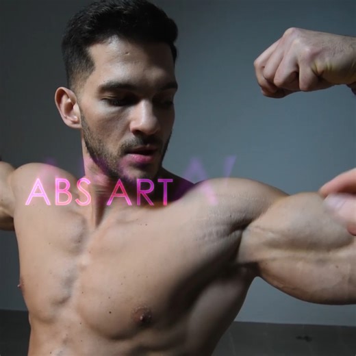 Where is this clip from? ► linktr.ee/abs.art ◄ ► t.me/absartvid ◄ | Sebastian ABS ART muscle action performer