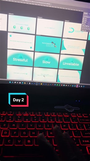 Day 2 of my animation process Understanding ways to make your design look presentable even when animation is not done yet. This process is called style framing, it is a process that gives a glance view of what your animation will look like. This process has shaped my design process and make my work easier that I thought. ##motion #animation #motiontips #aftereffects #designprocess
