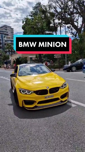 Bob the Minion Drives a BMW M4 in Monaco