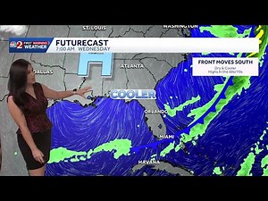 Cold front bringing rain to Central Florida today | December 2 forecast