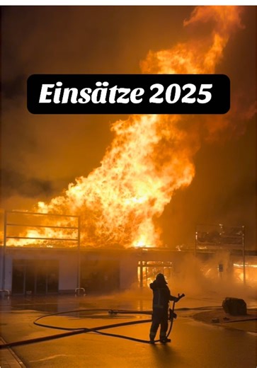 Einsatzstatistik 2025 #feuerwehr #blaulicht #ehrenamt #firefighter #zeitz