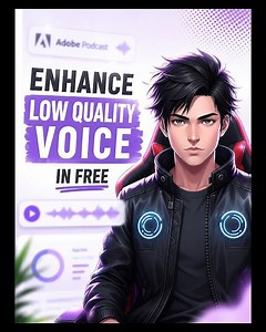 Enhance your low quality voice