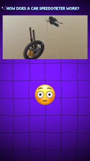 HOW DOES A CAR SPEEDOMETER ACTUALLY WORK? #youtubeshorts