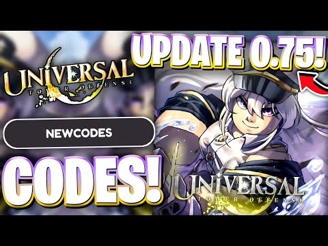 💥UPDATE 0.75! WHITE ROSE UPDATE CODES FOR UNIVERSAL TOWER DEFENSE! ROBLOX UNIVERSAL TD CODES