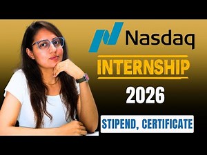 Nasdaq Internship 2026 | With Stipend | Apply Now
