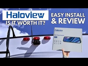 Pre-Wired for Furrion Back Up Camera - Haloview BT11 - Easy Install & Review