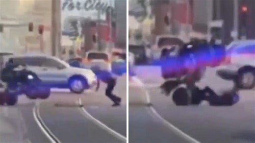 Reckless ATV Driver Runs Down Officer on Kansas City Street