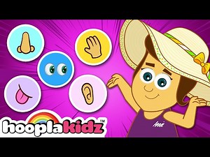 HooplaKidz Nursery Rhymes & Baby Songs | Five Senses Song For Kids and more - Videos For Kids