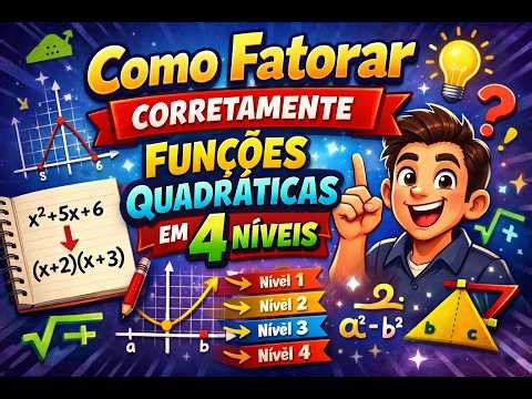 How to Correctly Factor Quadratic Functions (at all difficulty levels).