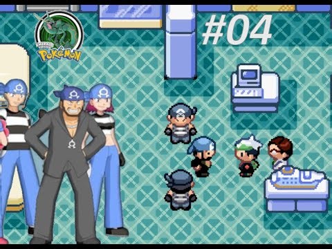 Pokemon Emerald Part 05: Battle Team Aqua in Slateport City