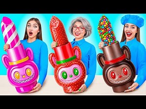 Me vs Grandma Cooking Challenge | Amazing Culinary Recipes by Super Hyper DO