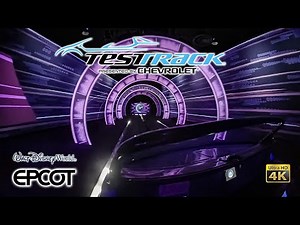 Test Track On Ride Low Light 4K POV with Queue EPCOT Walt Disney World 2022 07 03