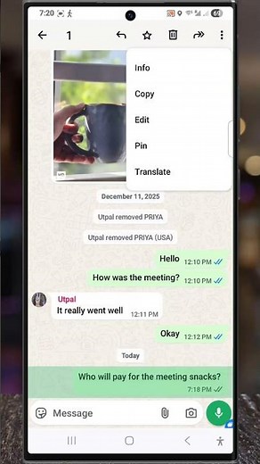 How to Check Who Read Your Messages in WhatsApp Group #shorts