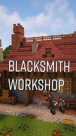 Building a Medieval Blacksmith Workshop in Minecraft