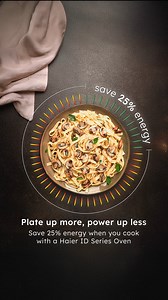 With the ID Series Oven, save up to 25% energy without compromising on performance. From weekday meals to preparing a show-stopping weekend roast, this oven delivers exception results every time — making cooking more sustainable, no matter how often you use it. | Haier | Facebook