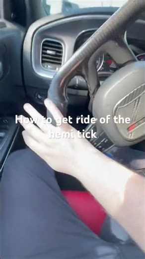 How to get ride of that hemi ticking