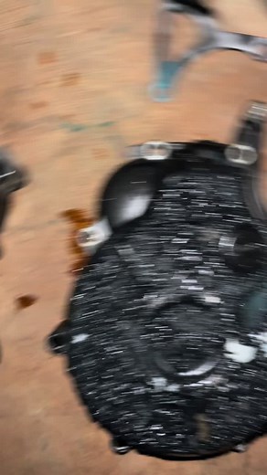 settle repaint casing engine y15 hitam kristal✨terima kasih support #y15zr #repaint #fyp