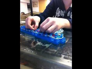 How to make a crazy loom bridge style bracelet