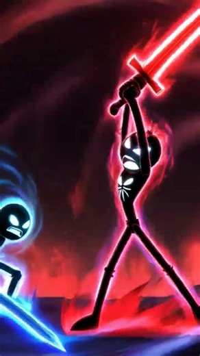 A fight between two stick man figures this is my first video, i took me some time to animate this.TH