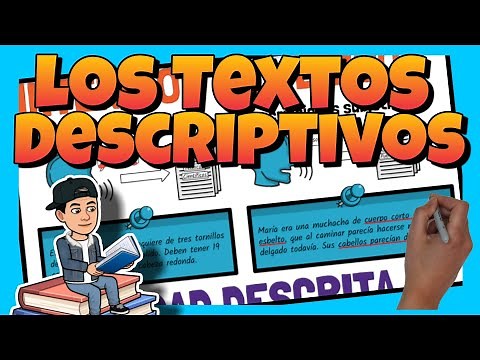 📚 TEXTOS DESCRIPTIVOS | Clasificación, características y ejemplos