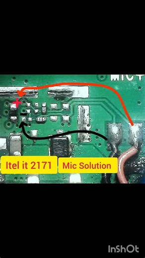 Itel IT2171 Mic Jumper Solution | Mic Not Working Fix 🔧 #shorts