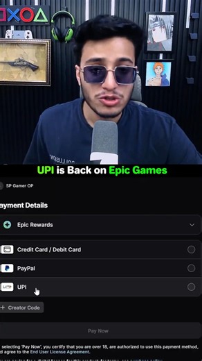 UPI is Now Available on Epic Games Store!