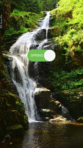 It's the first day of astronomical spring, and spring mode is officially ON! 📍 Kamienczyk Waterfall in 🇵🇱, one of the locations for The Chronicles of Narnia movies. | Poland.pl