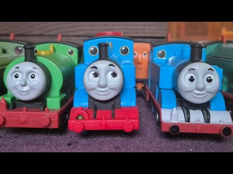 Running Some of the 2025 Trackmaster Motorized Engines.