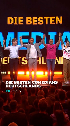 15K views · 30 reactions | Wir haben sie alle hier: #DiebestenComediansDeutschlands! Freut euch auf einen Abend, an dem kein Auge trocken bleibt. 藍 #sat1  "Die besten Comedians Deutschlands" - Freitag, 20:15 Uhr in SAT.1 oder streamen auf Joyn. | SAT.1 | Facebook