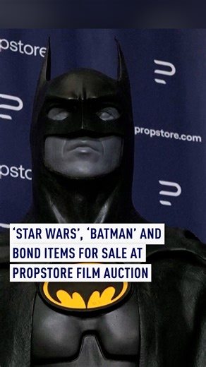 Star Wars, Batman and Bond: Props for sale