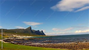 Ocean waves in Cape of Good Hope. Cape Town, Table Mountain National Park, South Africa. .