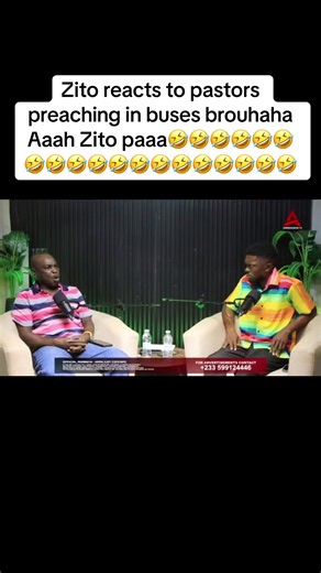 Zito Reacts to Pastors Preaching in Buses Brouhaha 🤣