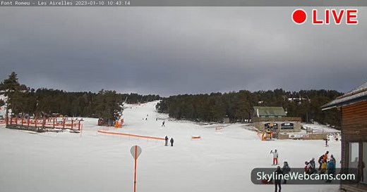 【LIVE】 Webcam Font Romeu - Les Airelles | SkylineWebcams