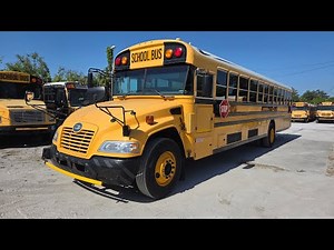 2015 Blue Bird Vision School Bus powered with a 6.7 Cummins Engine