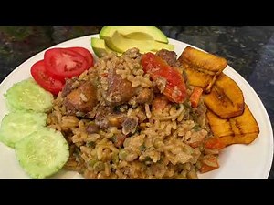 Chicken Pelau recipe/How to make Trini/Caribbean style Pelau