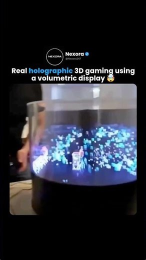 Real Holographic 3D Gaming on a Volumetric Display 🤯