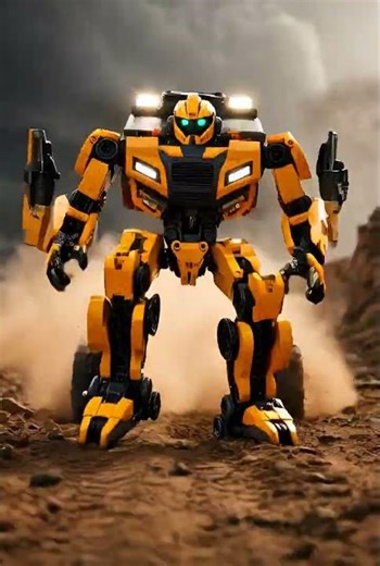 Epic Transformation: Off-Road Jeep to Giant Robot! #transformers #shorts