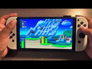New Super Mario Bros. U Deluxe OLED Nintendo Switch Gameplay