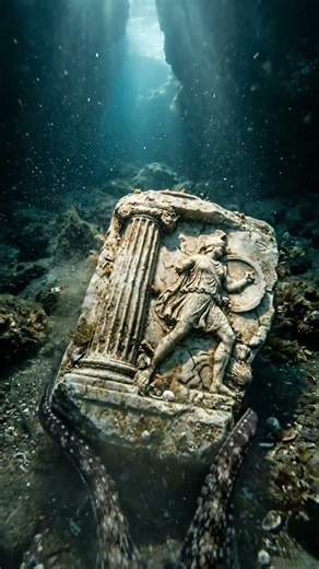 I Attached a GoPro to an Octopus… and It Found Lost Parthenon Marble #shorts #underwater