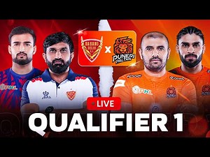 PKL 12 LIVE | Qualifier 1: Puneri Paltan vs Dabang Delhi K.C. |Pro Kabaddi League 12 Watchalong