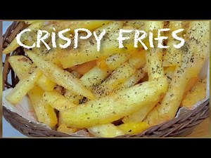 How To Make Crispy Fries Recipe By Pakistani Cooking Visions | Home Made Crispy Fries Recipe