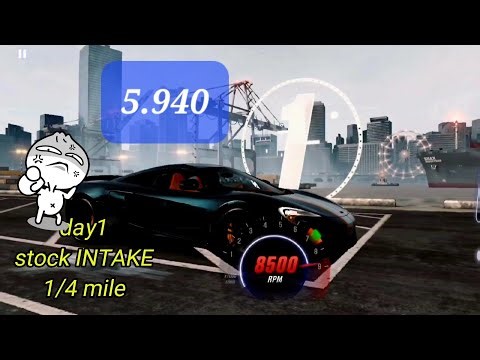 CSR2 TOURNAMENT 650S - 5.940 stock INTAKE | DAY1