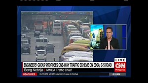 14K views · 45 reactions | MMDA traffic chief lists down reasons why the one-way traffic scheme on EDSA, C5 may not work: It could create more traffic, longer routes www.cnn.ph | NewsWatch Plus Philippines | Facebook