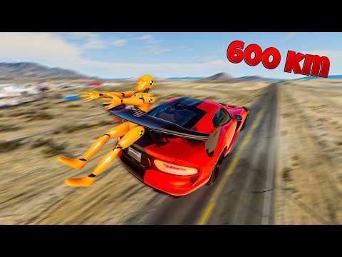 🏎️INSTANT 600 MPH! Can anyone survive? 💀#3