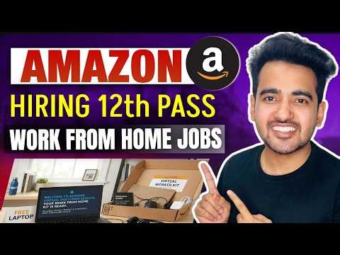 Amazon Work From Home Job 2026 | No Experience | Remote Job | Free Desktop Setup by company